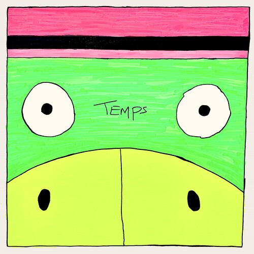 The Temps: PARTY GATOR PURGATORY - Fluorescent Pink & Green - (VINYL LP)
