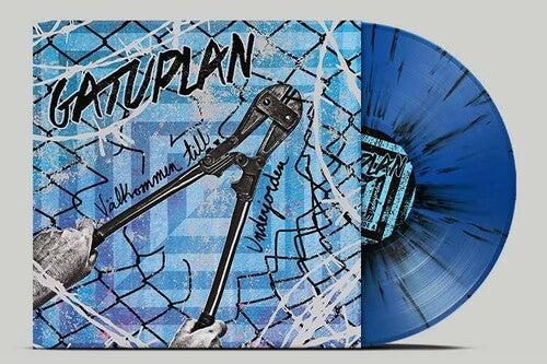Gatuplan: Valkommen Till Underjorden - Black/blue Splatter -LP