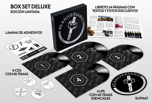Various Artists: Dro: 40 Aniversario / Various - Box 4LP + 4CD + Book + Slipmat + Stickers -LP