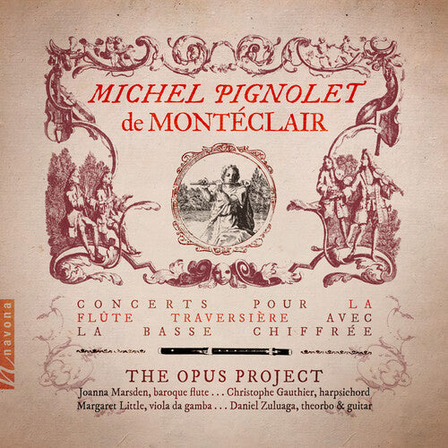 The Opus Project: Concerts Pour la Flute Traversiere Avec la Basse - CD