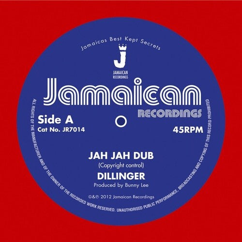 Dillinger: Jah Jah Dub/A Social Version - 7-INCH SINGLE