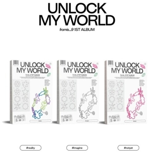 frOmis_9: Unlock My World - Random Cover - incl. Photobook, Tracklist Book, 2 Photocards, Mini-Poster, Cover Deco Sticker + Lyrics Poster - COMPACT DISCS