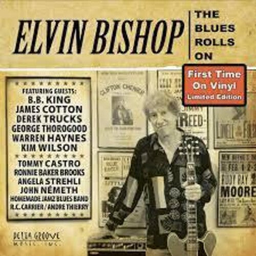 Elvin Bishop: Blues Rolls On -LP