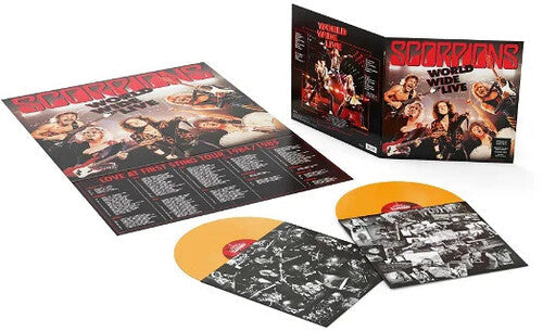 The Scorpions: World Wide Live - 180-Gram Orange Colored Vinyl -LP