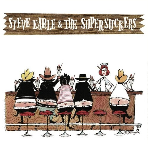 Earle, Steve / Supersuckers: Steve Earle And The Supersuckers -LP