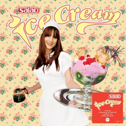 Salad: Ice Cream - 140-Gram Black Vinyl with Autographed Print - (VINYL LP)