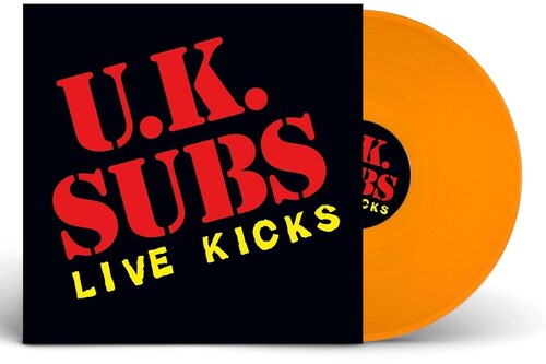 UK Subs: Live Kicks - Orange Vinyl -LP