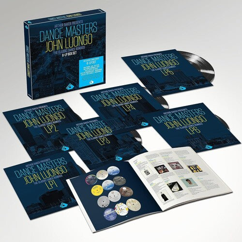 Arthur Baker: Arthur Baker Presents Dance Masters: John Luongo - 140gm 6LP Black Vinyl Boxset Signed Edition -LP