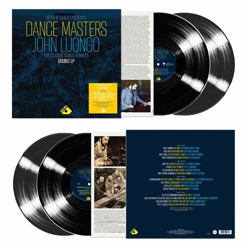 Arthur Baker Presents Dance Masters: John Luongo: Arthur Baker Presents Dance Masters: John Luongo - 140gm 2LP Black Vinyl -LP