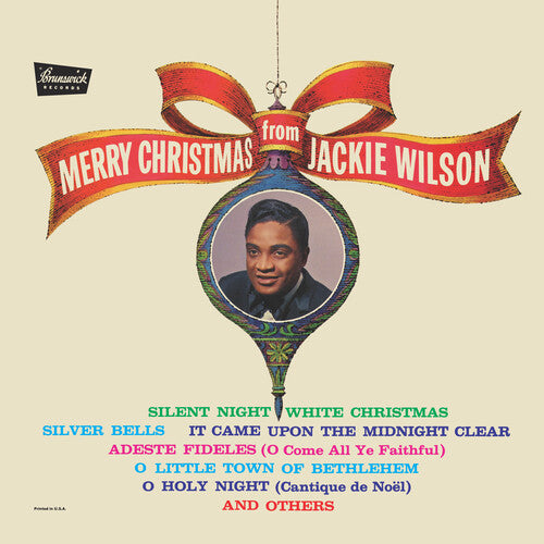 Jackie Wilson: Merry Christmas From Jackie Wilson - Transparent Green -LP