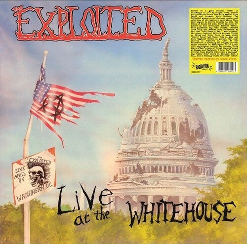 The Exploited: Live At The Whitehouse - Colored Vinyl - (VINYL LP)