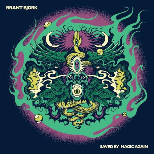 Brant Bjork & the Bros: Saved By Magic Again - Limited Clear with Red Splatter Colored Vinyl - (VINYL LP)