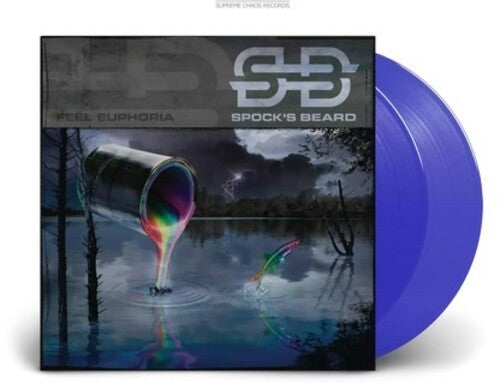 Spock's Beard: Feel Euphoria (20th Anniversary Release) - Transparent Blue Vinyl - Ltd. Gatefold Transp. Blue 2LP - (VINYL LP)