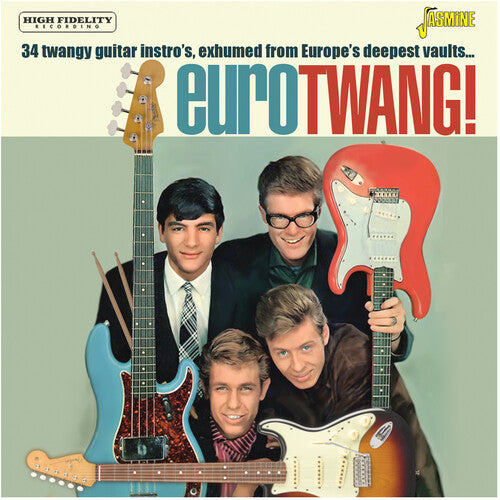 Eurotwang: 34 Twangy Guitar Instros Exhumed From: Eurotwang! - 34 Twangy Guitar Instro's, Exhumed From Europe's Deepest Vaults / Various - CD