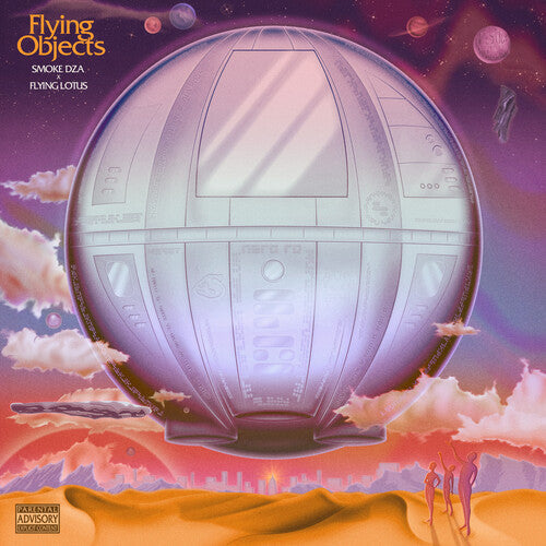 Smoke Dza & Flying Lotus: Flying Objects -LP