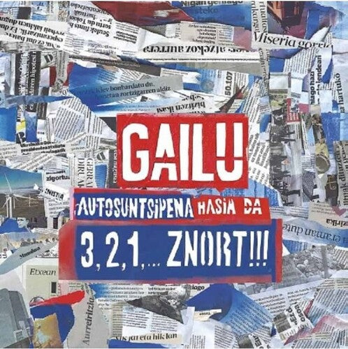 Gailu: Autosuntsipena Hasia Da 3,2,1... Znort!!! - LP+CD+MP3 - (VINYL LP)