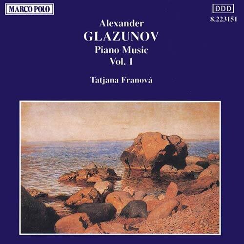 Glazunov / Franova: Piano Music 1 - CD
