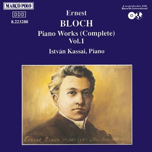 Bloch / Kassai: Piano Works 1 - CD