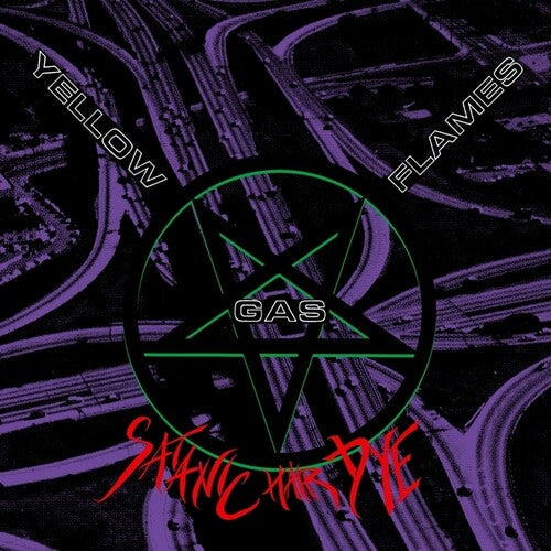 Yellow Gas Flames: Satanic Hair Dye - (VINYL LP)