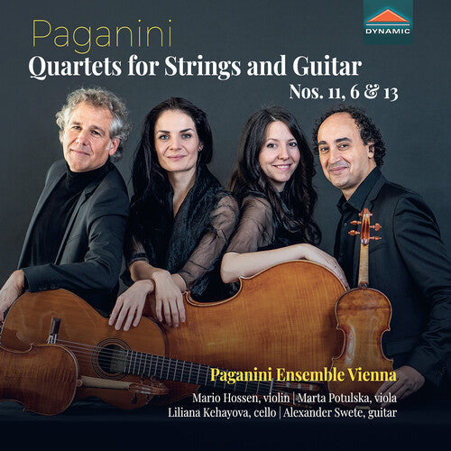 Paganini Ensemble Vienna: Quartets for Strings & Guitar Nos. 11, 6 & 13 - CD