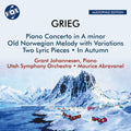 Utah Symphony Orchestra: Grieg: Piano Concerto in A minor, Op. 16; Two Lyric Pieces, Op. 68 - No. 4, Evening in the Mountains; No. 5, Cradle Song - CD