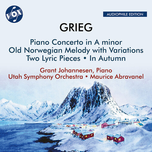 Utah Symphony Orchestra: Grieg: Piano Concerto in A minor, Op. 16; Two Lyric Pieces, Op. 68 - No. 4, Evening in the Mountains; No. 5, Cradle Song - CD