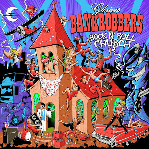Glorious Bankrobbers: Rock'n'roll Church - (VINYL LP)