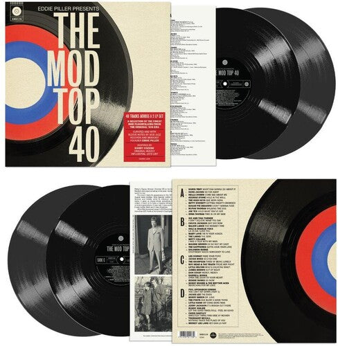Various Artists: Eddie Piller Presents The Mod Top 40 / Various - (VINYL LP)
