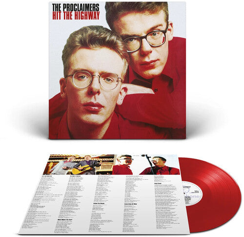 The Proclaimers: Hit the Highway - Red Vinyl - (VINYL LP)