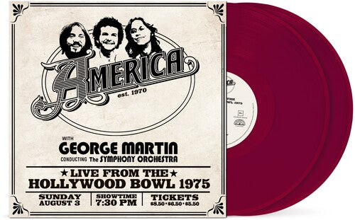 America: America: Live At The Hollywood Bowl 1975 - (VINYL LP)