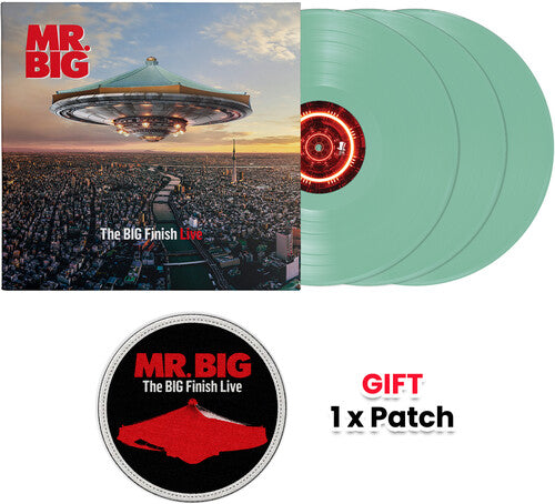Mr. Big: The BIG Finish Live - Mint 3LP + Gift "Embroidery Patch" - (VINYL LP)
