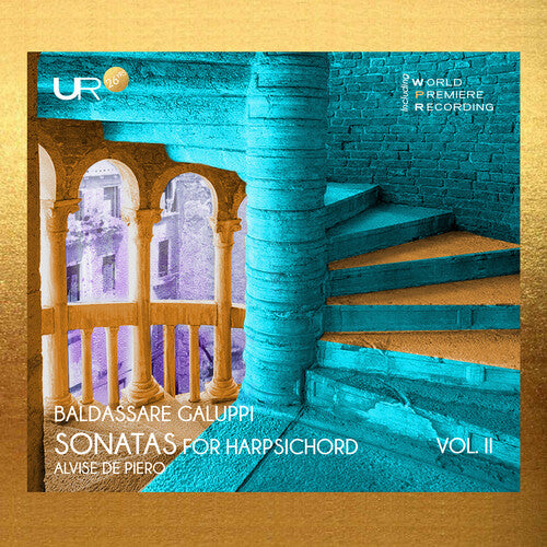 Alvise De Piero: Galuppi: Sonatas for Harpsichord, Vol. 2 - CD