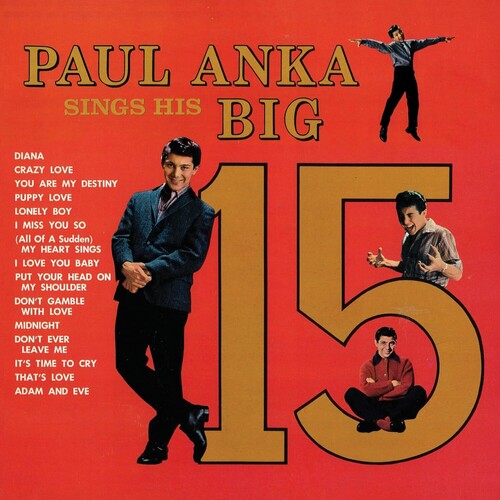 Paul Anka: Paul Anka Sings His Big 15 - (VINYL LP)