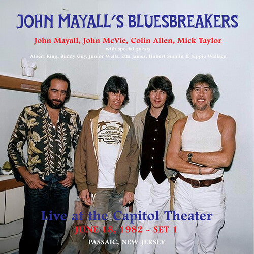 John Mayall & Bluesbreakers: Live at the Capitol Theater - June 18, 1982 (Set 1) - Marbled - (VINYL LP)