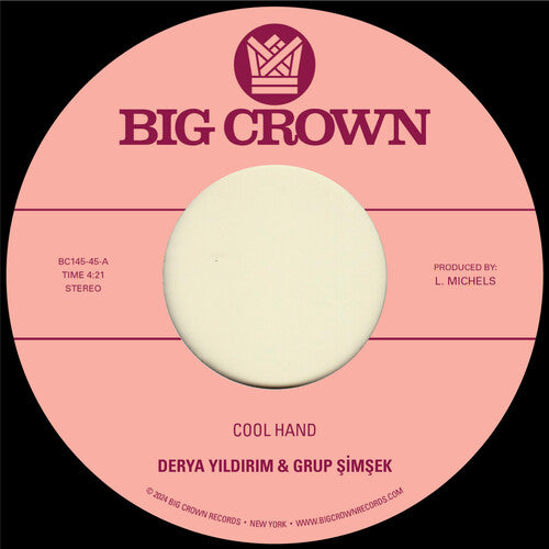 Derya Yildirim: Cool Hand B/W Yakamoz - (VINYL LP)