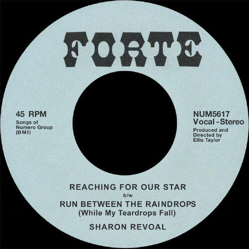 Sharon Revoal: Reaching for Our Star B/W Run Between the Raindrops - Beige - (VINYL LP)