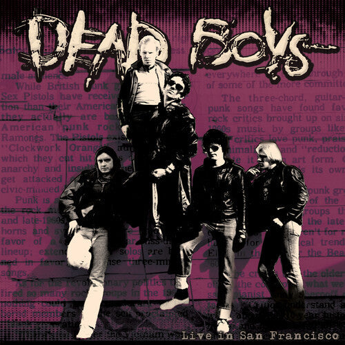 Dead Boys: Live in San Francisco - CD