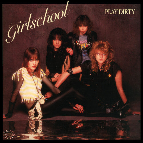 Girlschool: Play Dirty - Red Marble - (VINYL LP)