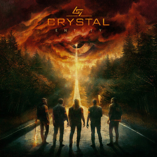 Seventh Crystal: Entity - Orange Marble Colored Vinyl - (VINYL LP)