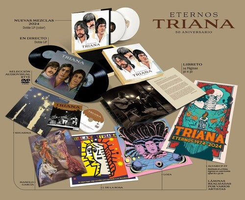 Triana: Eternos Triana - 4LP+DVD Box Set W/ 4 Prints & Poster - (VINYL LP)