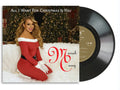 Mariah Carey: All I Want For Christmas Is You - Black Vinyl - 7-INCH SINGLE