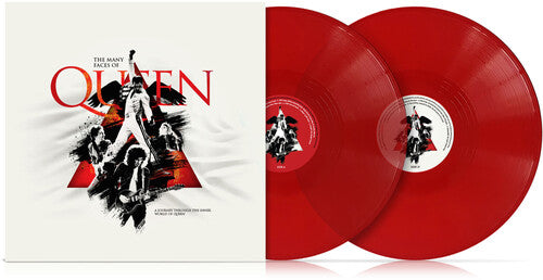 Various Artists: The Many Faces Of Queen / Various - Transparent Red Vinyl - (VINYL LP)