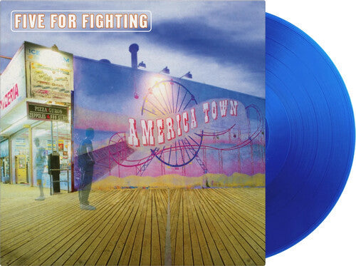 Five for Fighting: America Town- Limited 180-Gram Translucent Blue Colored Vinyl - (VINYL LP)