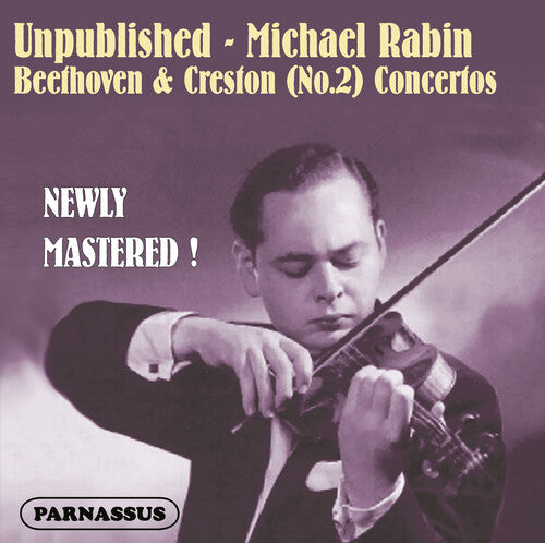 Michael Rabin: Unpublished Michael Rabin - CD