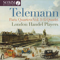 The London Handel Players: Telemann: Paris Quartets, Vol. 1 - 6 Quadri (1730) - CD