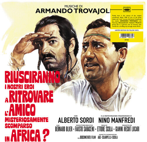Armando Trovajoli: Riusciranno I Nostri Ero A Ritrovare L' Amico Misteriosamente  Scomparso In Africa? (Original Soundtrack) - (VINYL LP)