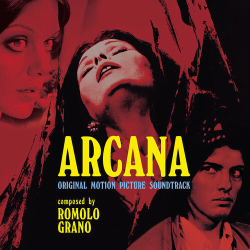 Romolo Grano: Arcana (Original Soundtrack) - Limited Clear Red Colored Vinyl - (VINYL LP)