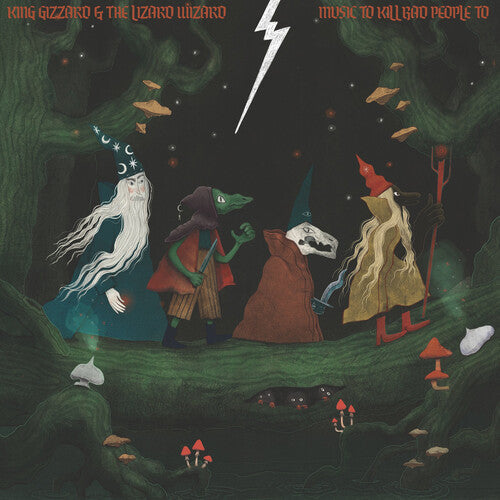 King Gizzard and the Lizard Wizard: Music To Kill Bad People To (demos Vol. 1) - Blood Puddle Vinyl - (VINYL LP)