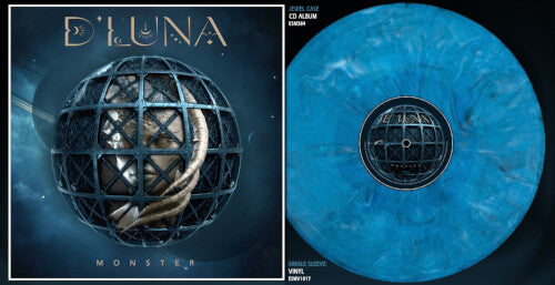 D'Luna: Monster - Cool Blue - (VINYL LP)