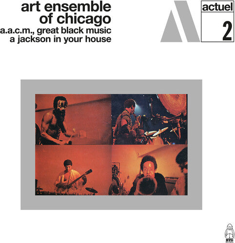 The Art Ensemble of Chicago: A Jackson In Your House - Orange & Black - (VINYL LP)